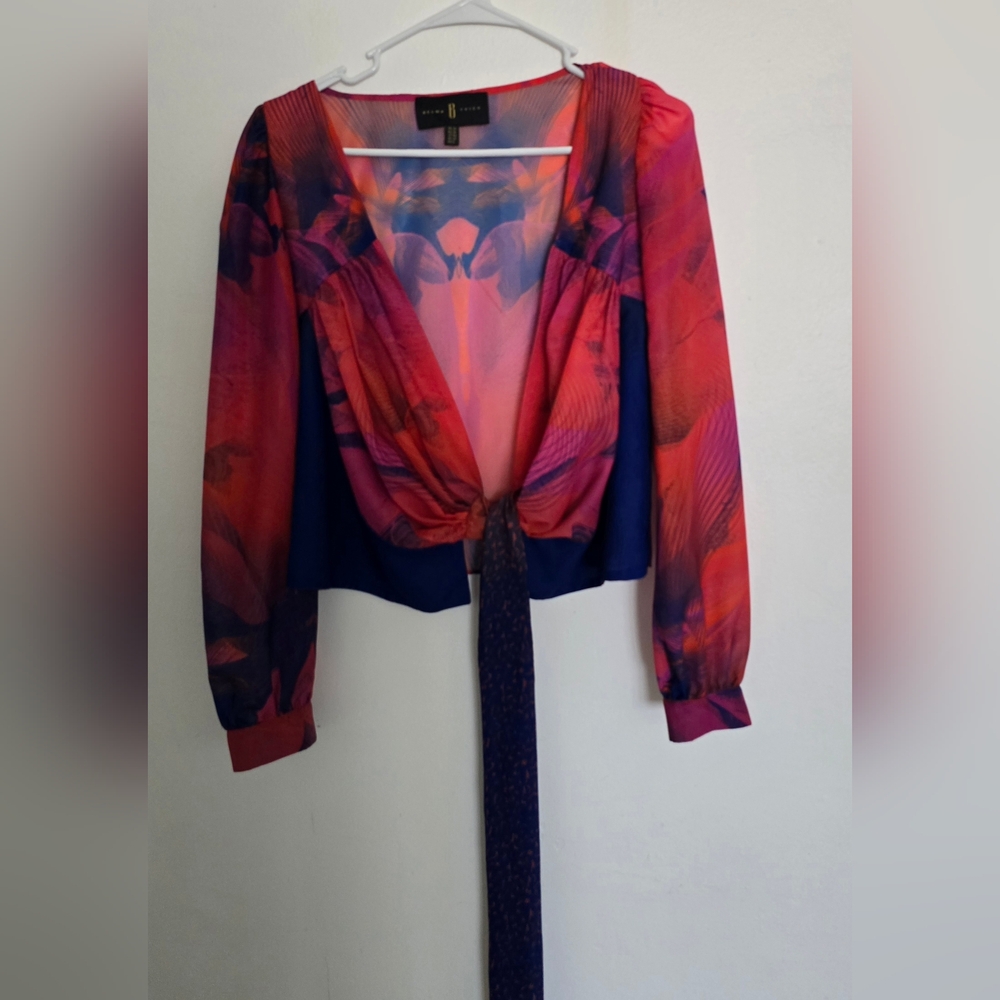 Belma Tvico Elegant Red and Purple Women's Set